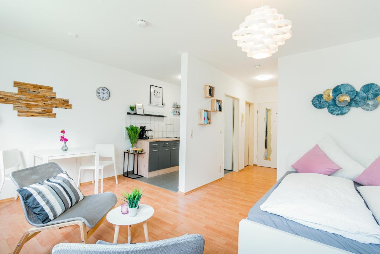 Helles Apartment In Top-Lage Mit Parkplatz Magdeburg Exteriör bild
