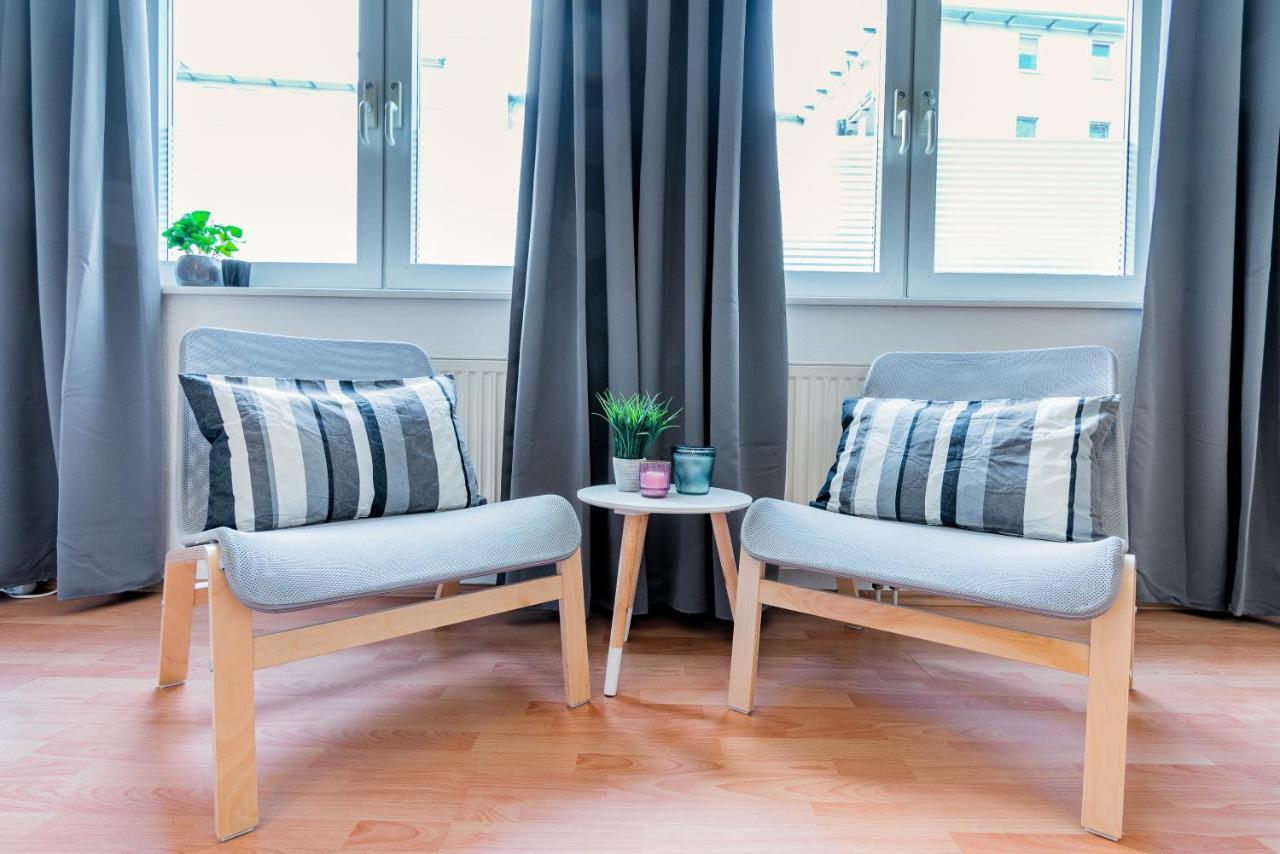 Helles Apartment In Top-Lage Mit Parkplatz Magdeburg Exteriör bild